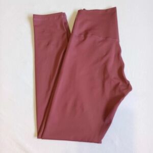 Pink Lily Sz L (Fits Sm / Med...see Photos For Measurements) Blush Pink Leggings